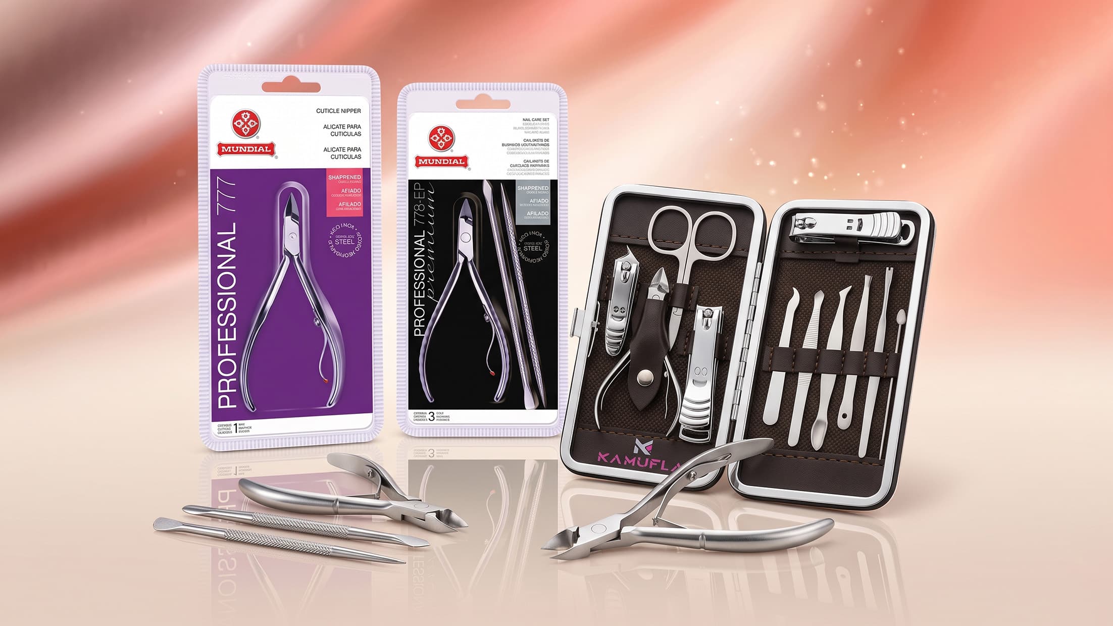 Melhor kit de manicure: alicate Mundial 777, kit 778EP ou portátil?