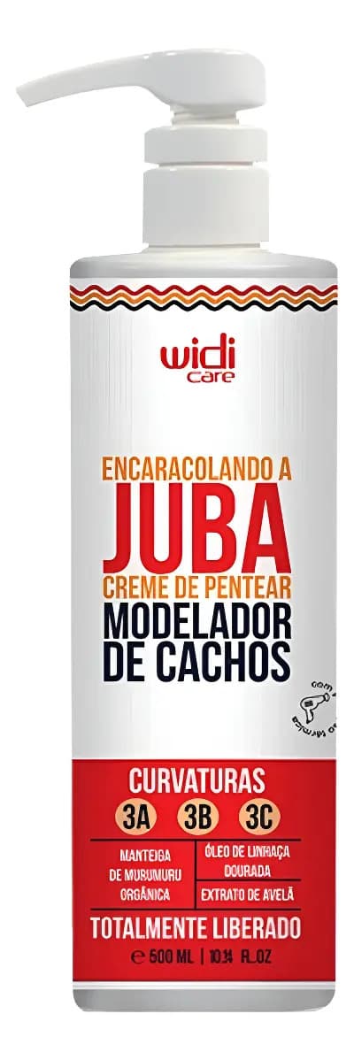 Creme de Pentear Encaracolando a Juba Widi Care 500ml