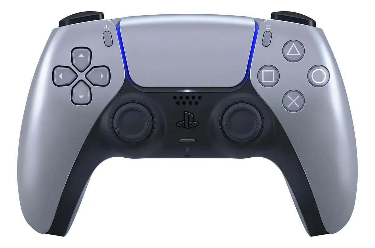 Controle DualSense PS5 Sterling Silver Sem Fio Sony