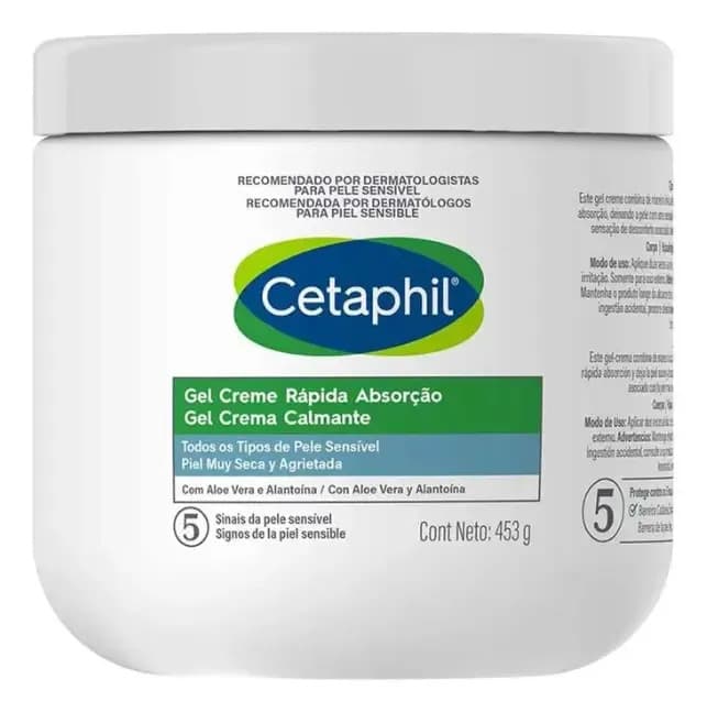 Cetaphil Gel Creme Hidratante Corporal com Aloe Vera 453g