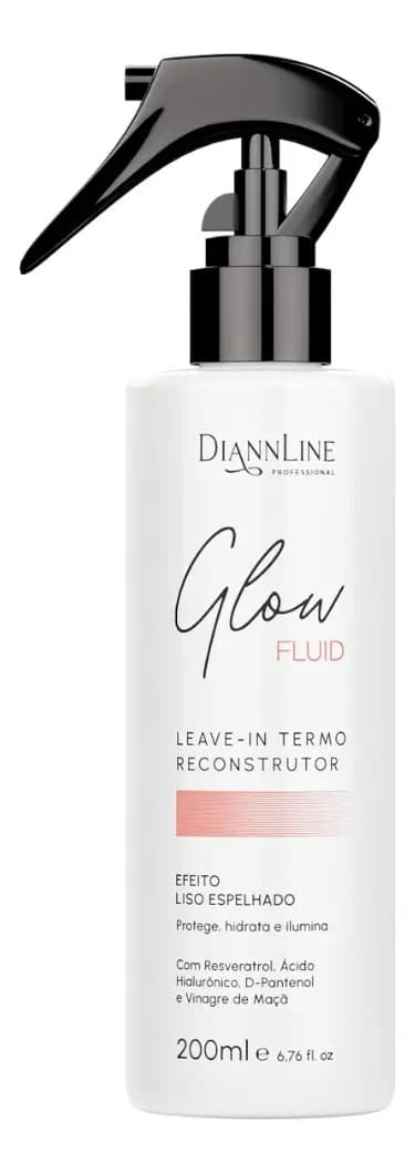 Protetor Térmico Capilar DiannLine Spray Finalizador Leave-in 200ml