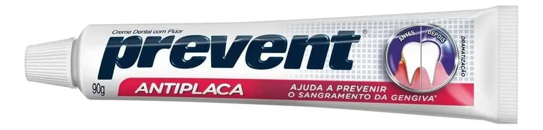 Prevent Anti-Placa com Flúor 90g