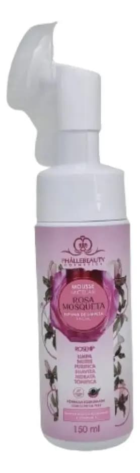 Mousse Micelar de Limpeza Facial Phállebeauty Rosa Mosqueta 150ml