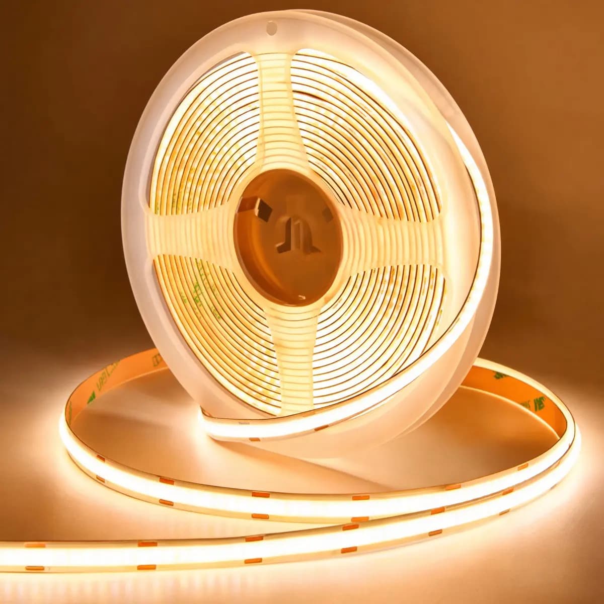 Fita LED COB Branco Quente 3000K 5m 360 LEDs/m IP20 Alto Brilho