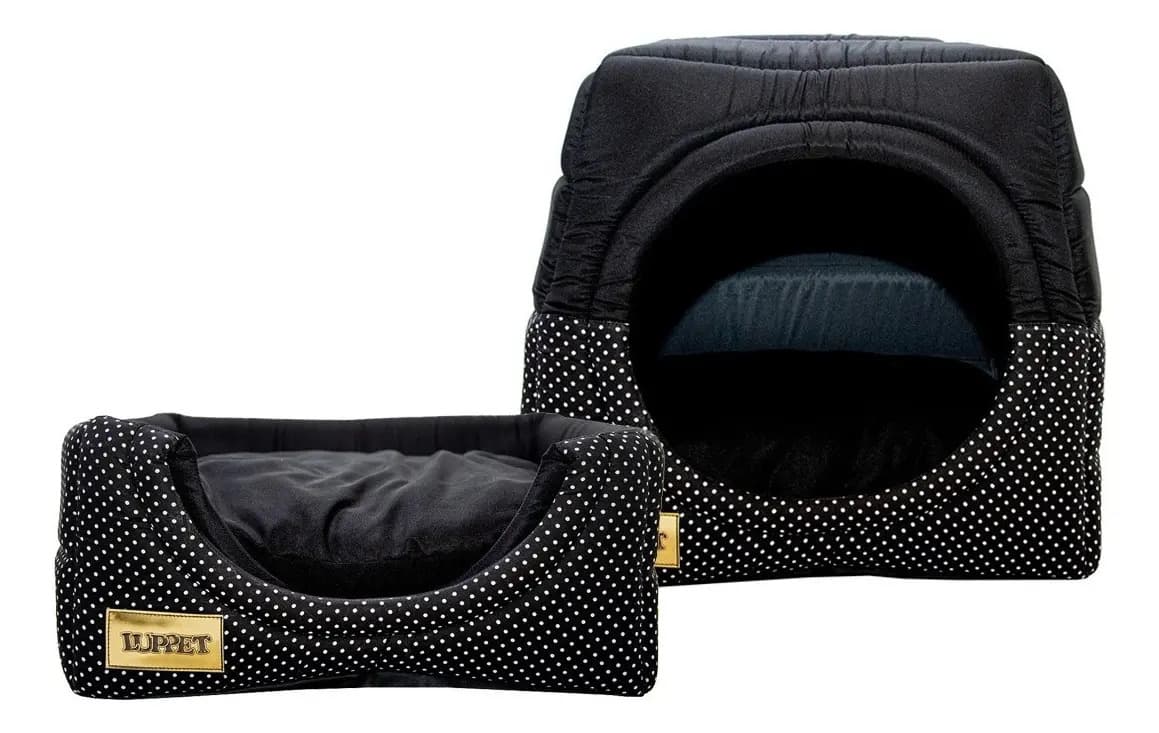 Cama Iglu Luppet Grande para Cães e Gatos (com almofada)