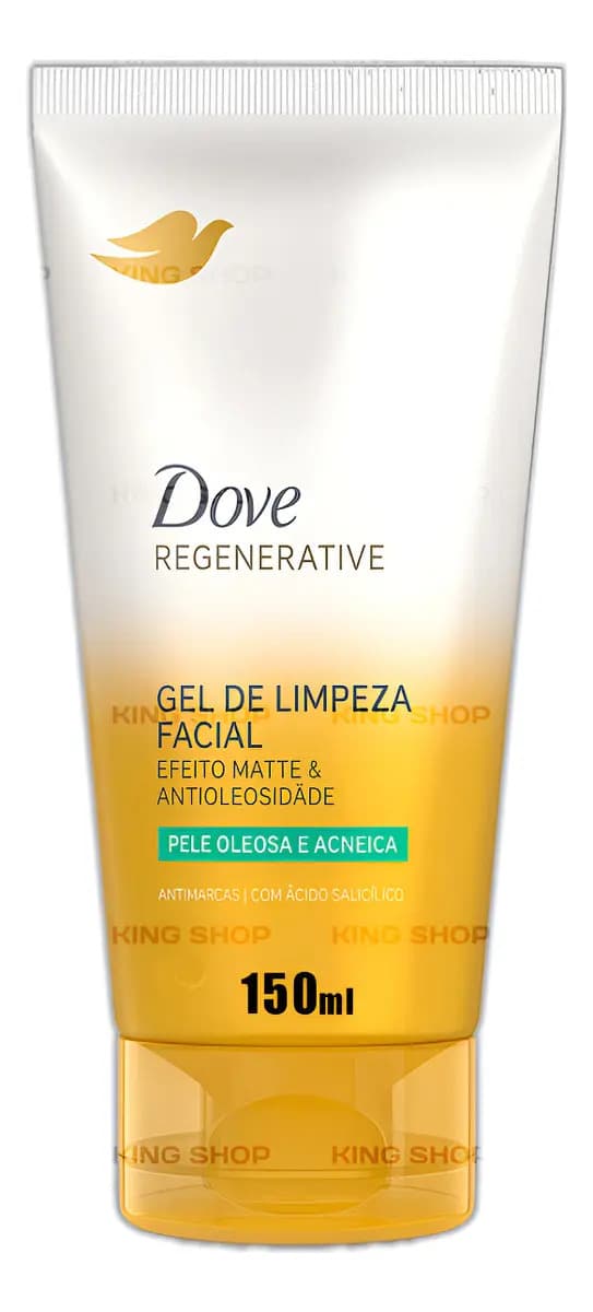 Gel de Limpeza Facial Dove Regenerative Pele Oleosa 150ml