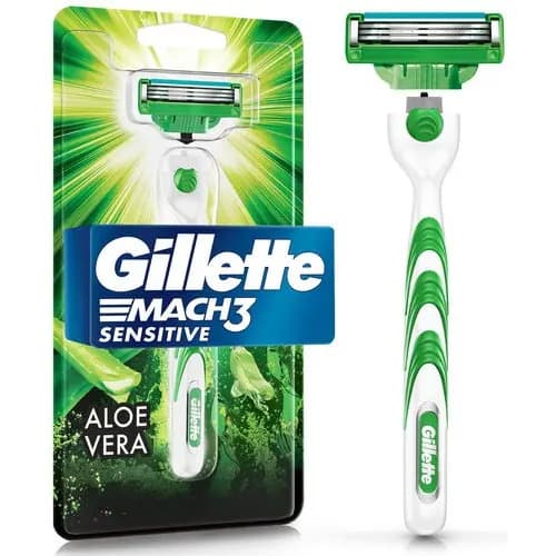 Gillette Mach3 Sensitive + 1 Carga