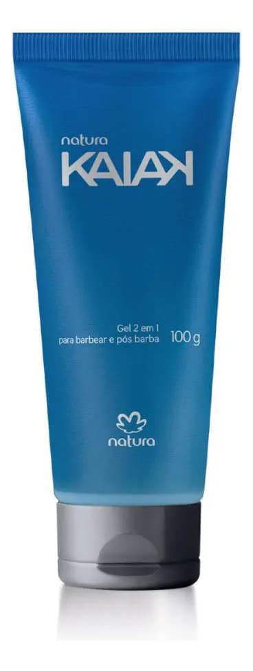 Natura Kaiak Gel 2 em 1 para Barbear e Pós-Barba 100g
