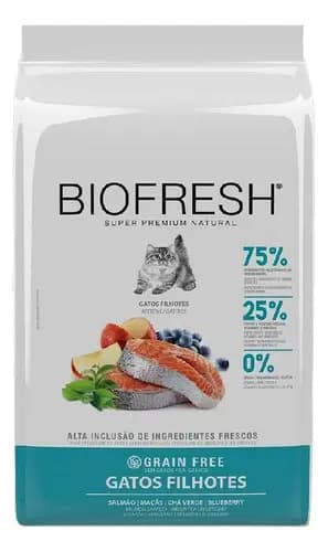 Biofresh Ração Gatos Filhotes Salmão 400g