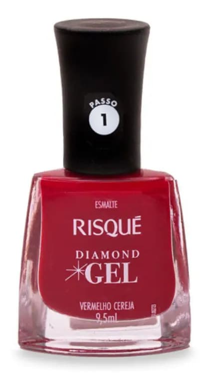 Esmalte Risqué Diamond Gel Efeito Gel 9,5ml — Tons Claros