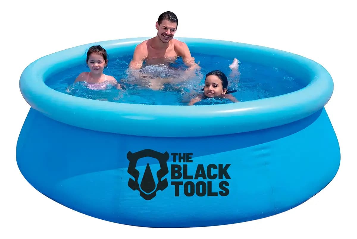 Piscina Inflável Redonda 1400L 63x183cm - The Black Tools