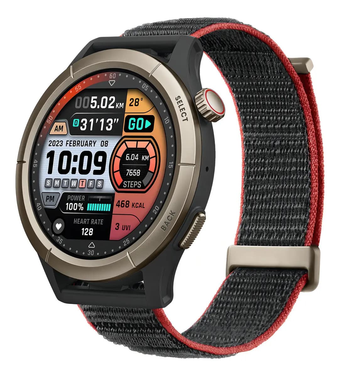 Amazfit Cheetah Pro (A2292) relógio de corrida