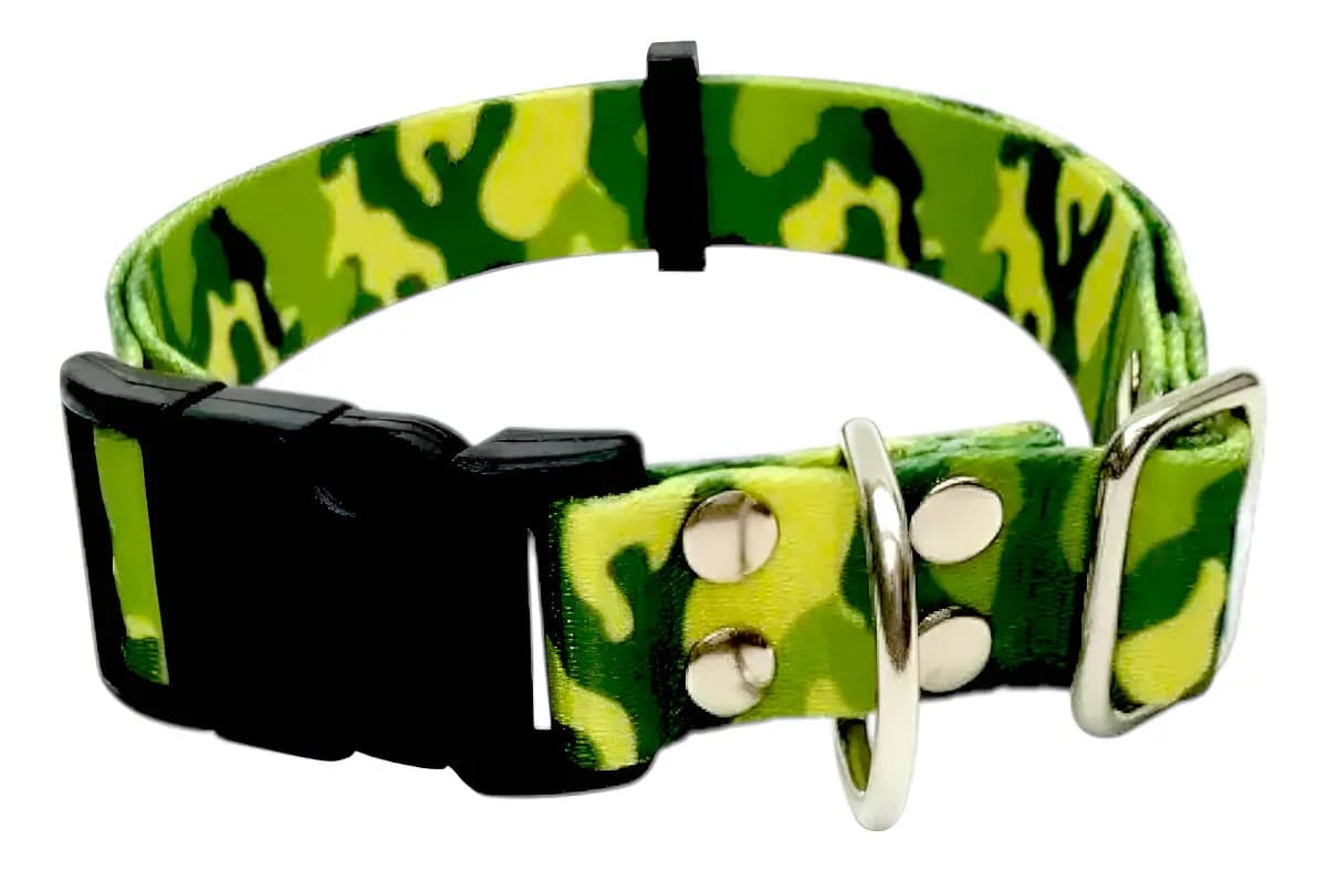 Coleira para Cães Frip's Camuflada (cor e tamanho variam)