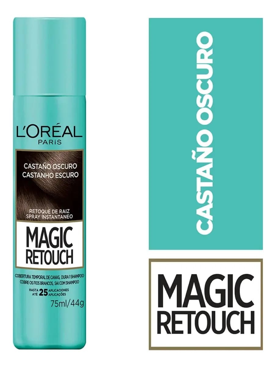 Retoque de Raiz Magic Retouch Castanho Escuro 75ml — L'Oréal Paris