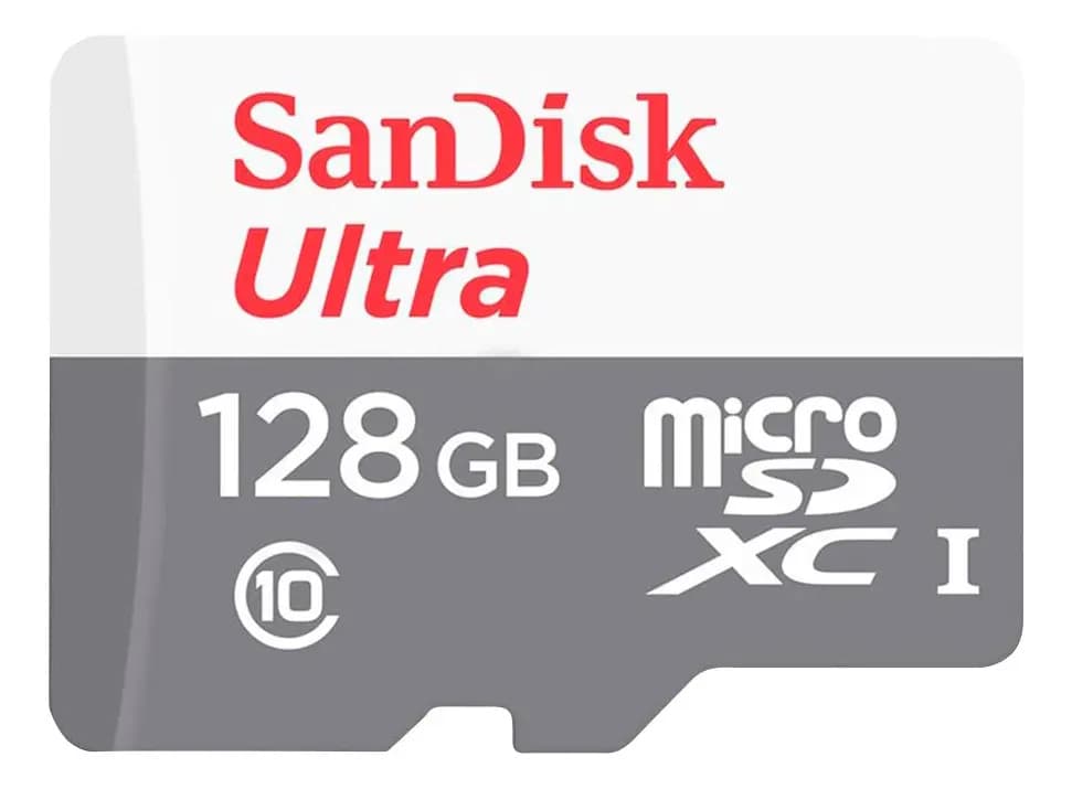 Cartão de Memória microSD SanDisk Ultra 128GB Class 10